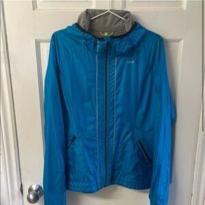 Lole Water Repellent Rain Jacket Blue